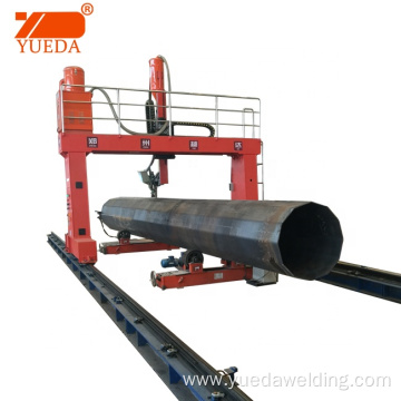 Automatic gantry h beam steel tank welding machine